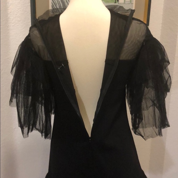 Great Black Knit/Tulle Party Piece - Picture 5 of 8